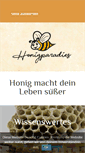 Mobile Screenshot of honigparadies.at